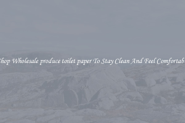 Shop Wholesale produce toilet paper To Stay Clean And Feel Comfortable