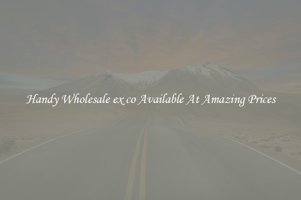 Handy Wholesale ex co Available At Amazing Prices