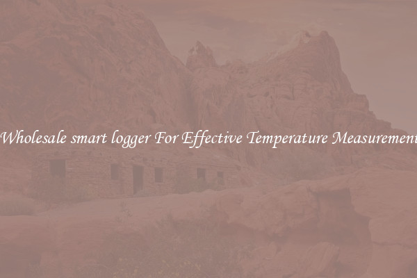 Wholesale smart logger For Effective Temperature Measurement